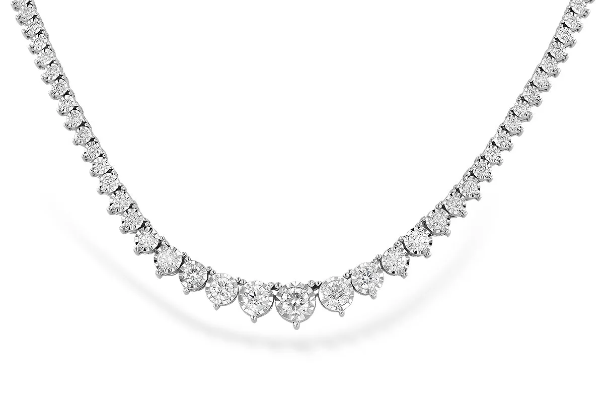 Diamond Necklace in white gold