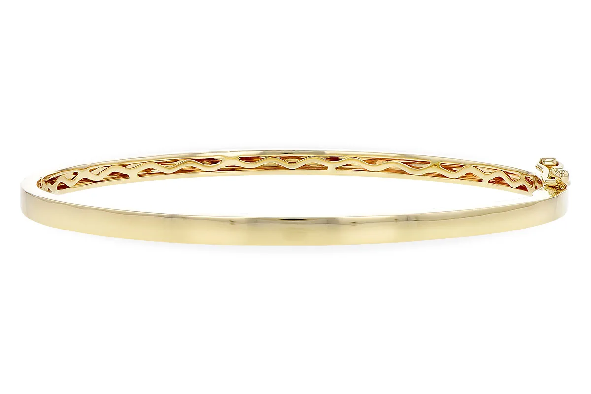 Gold Bangle in yellow gold