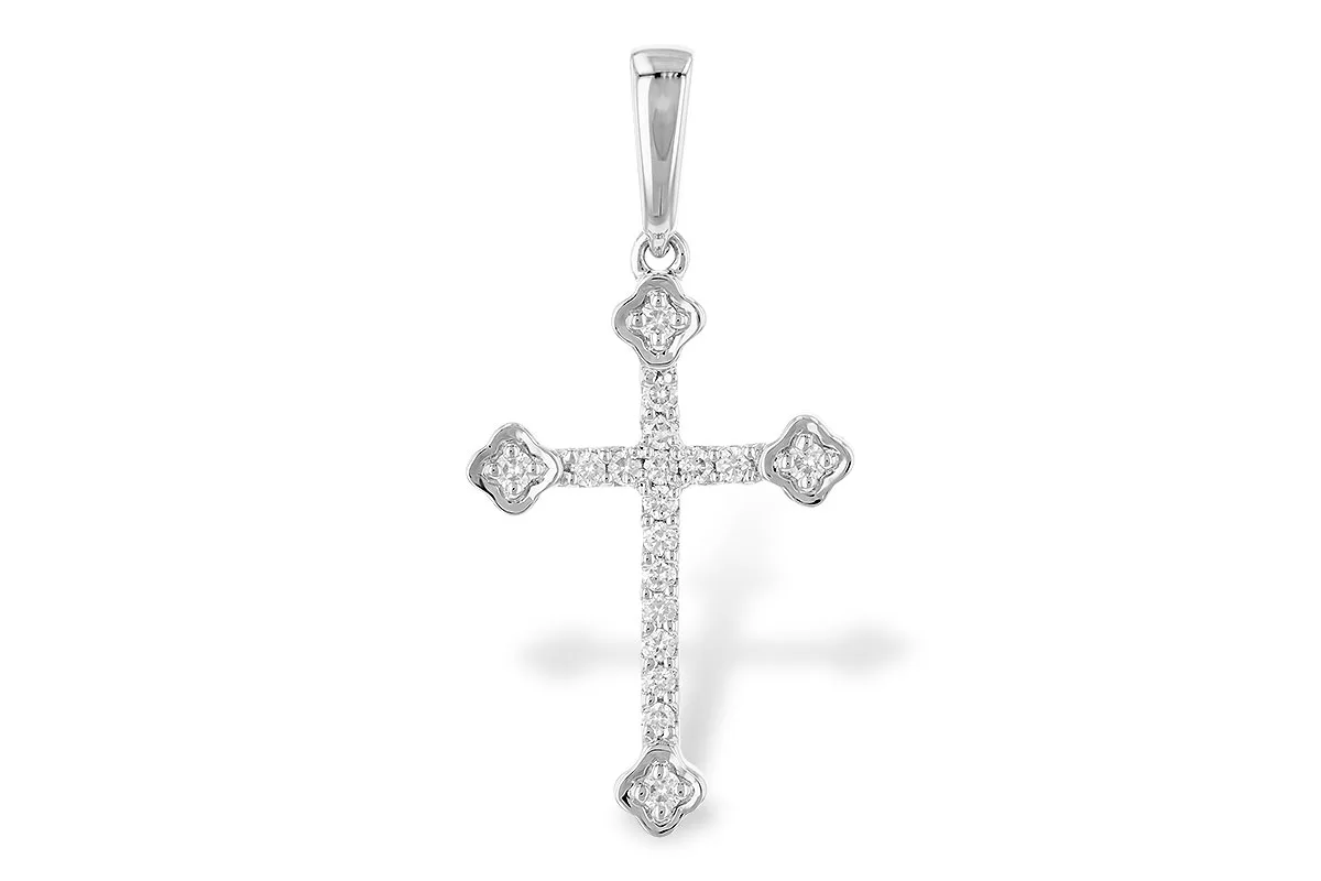 Diamond Pendant in white gold
