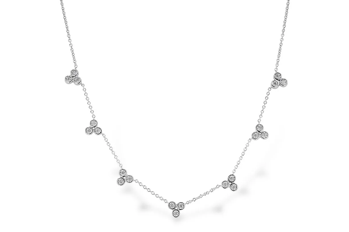 Diamond Necklace in white gold
