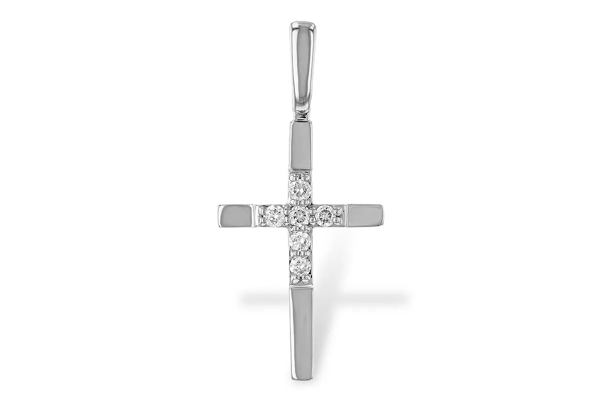 Diamond Pendant in white gold
