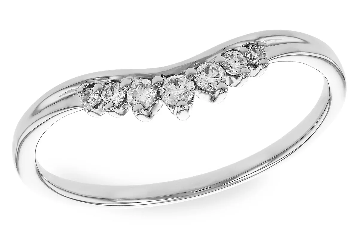 Diamond Ring Enhancer in white gold