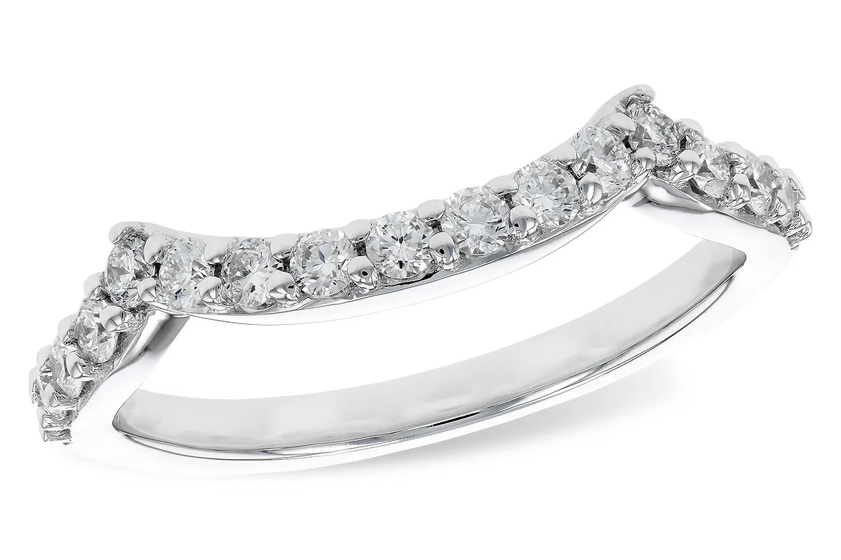 Diamond Wedding Band in white gold