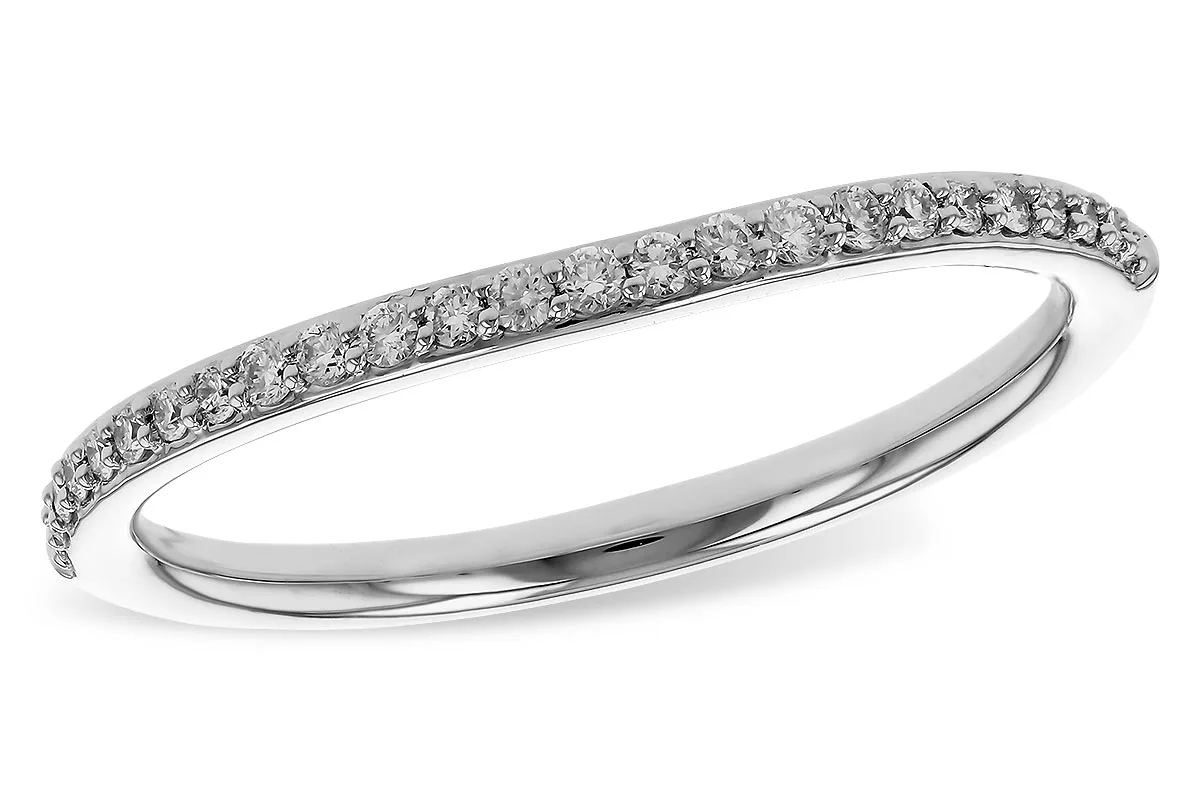 Diamond Wedding Band in white gold
