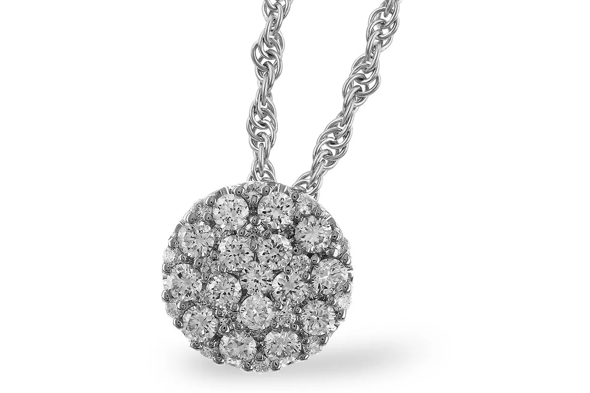 Diamond Necklace in white gold