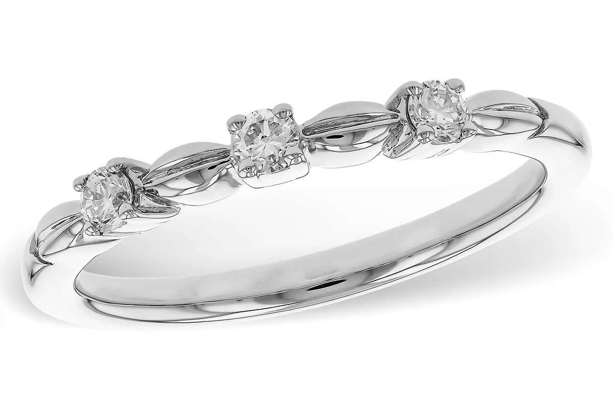 Diamond Anniversary Band in white gold