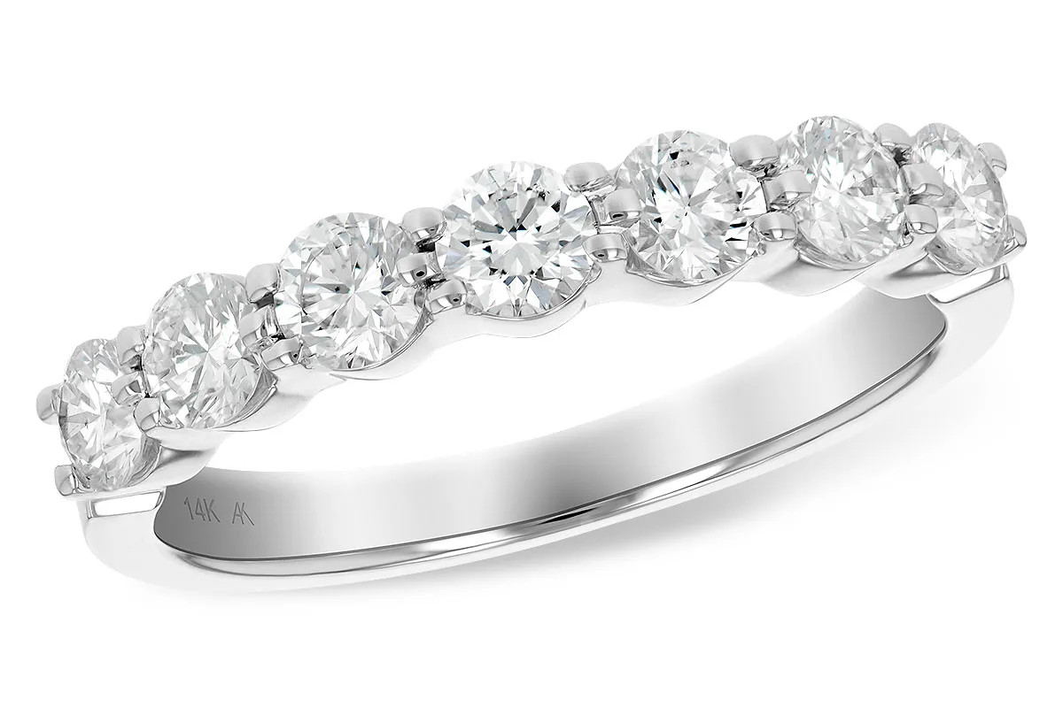 Diamond Wedding Band in white gold