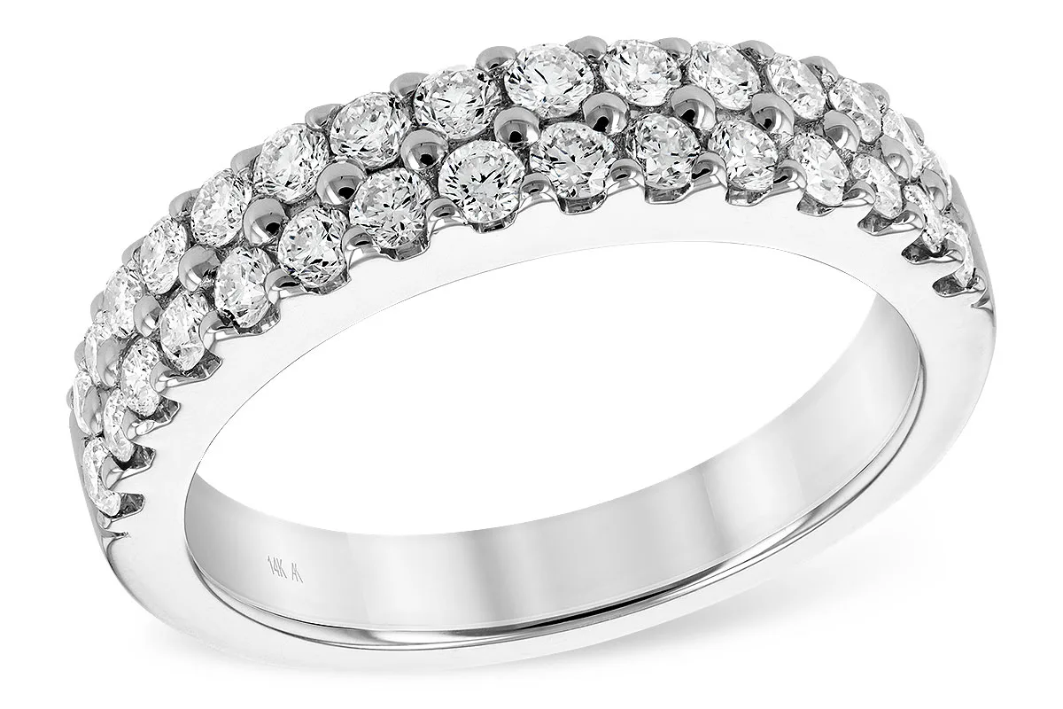 Diamond Wedding Band in white gold