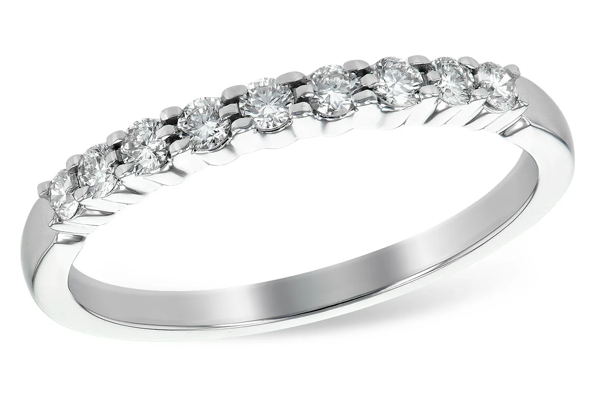 Diamond Wedding Band in white gold