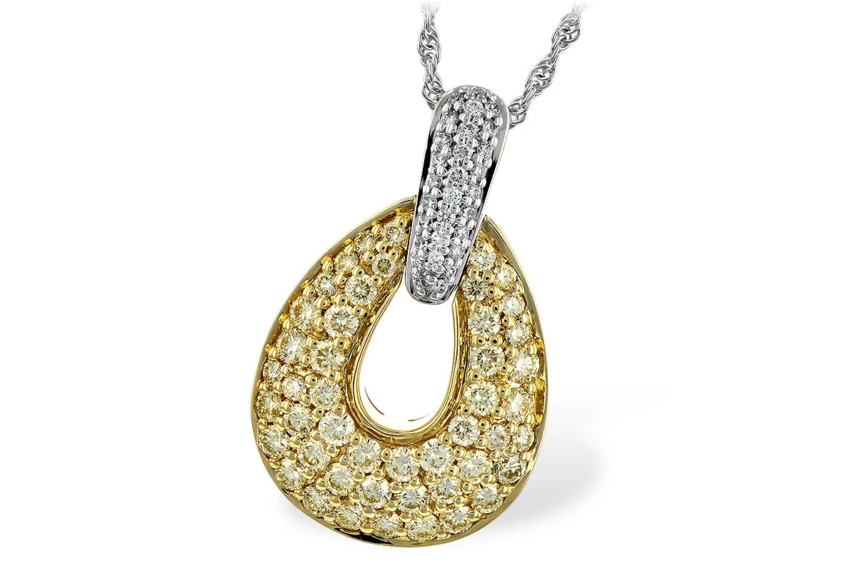 Diamond Necklace in two-tone