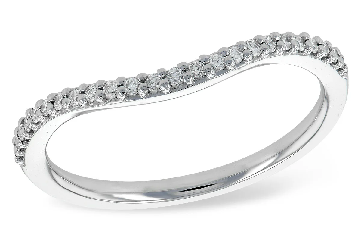 Diamond Wedding Band in white gold
