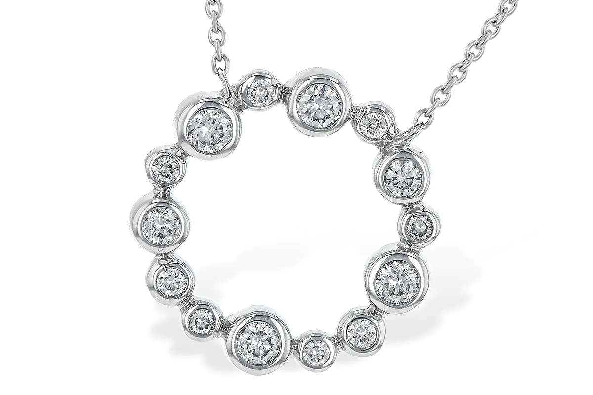 Diamond Necklace in white gold