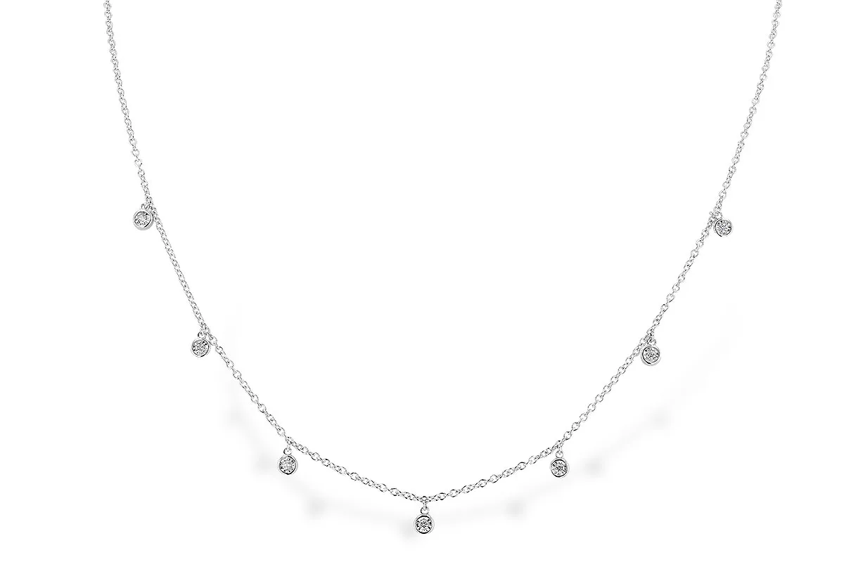 Diamond Necklace in white gold