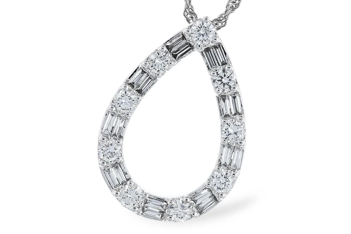Diamond Necklace in white gold