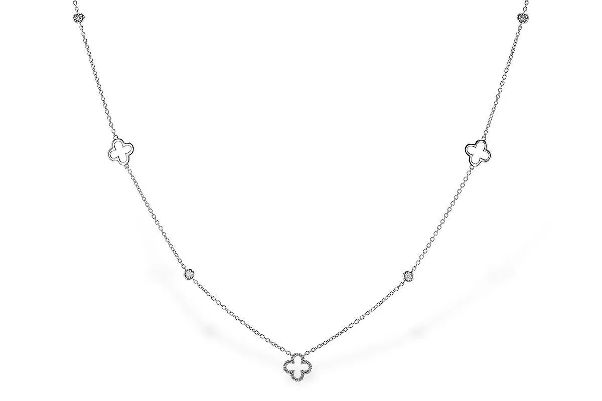 Diamond Necklace in white gold