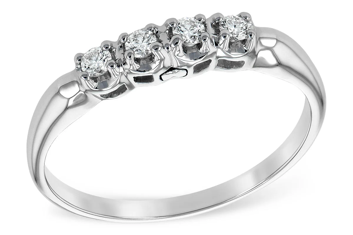 Diamond Wedding Band in white gold