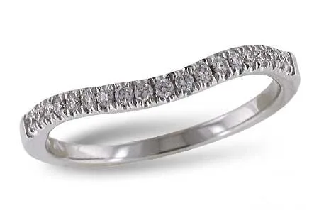 Diamond Wedding Band in white gold