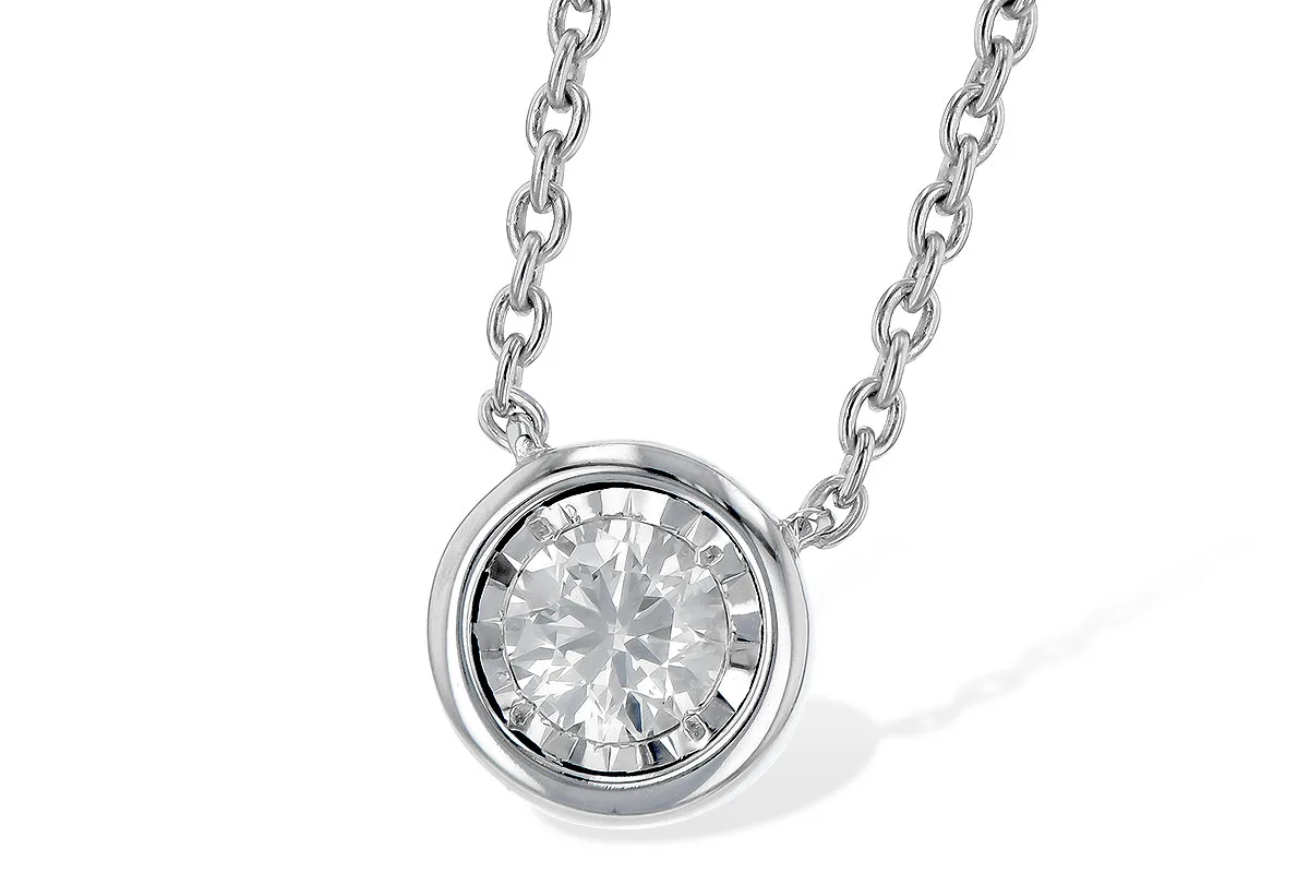 Diamond Necklace in white gold