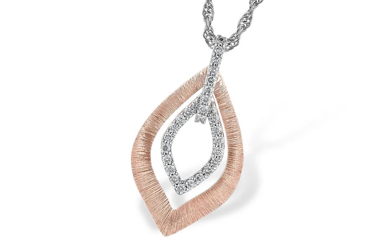 Diamond Necklace in rose gold