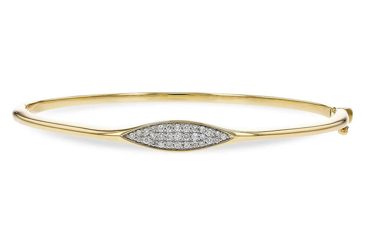 Diamond Bangle in yellow gold