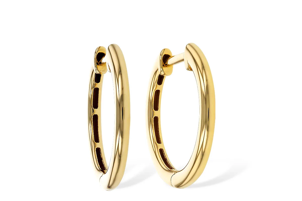 Gold Earrings in yellow gold
