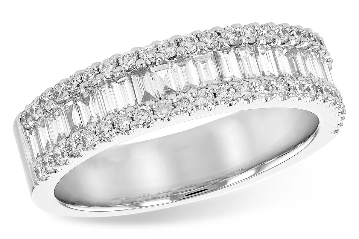 Diamond Wedding Band in white gold