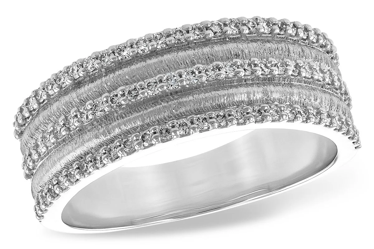 Diamond Wedding Band in white gold