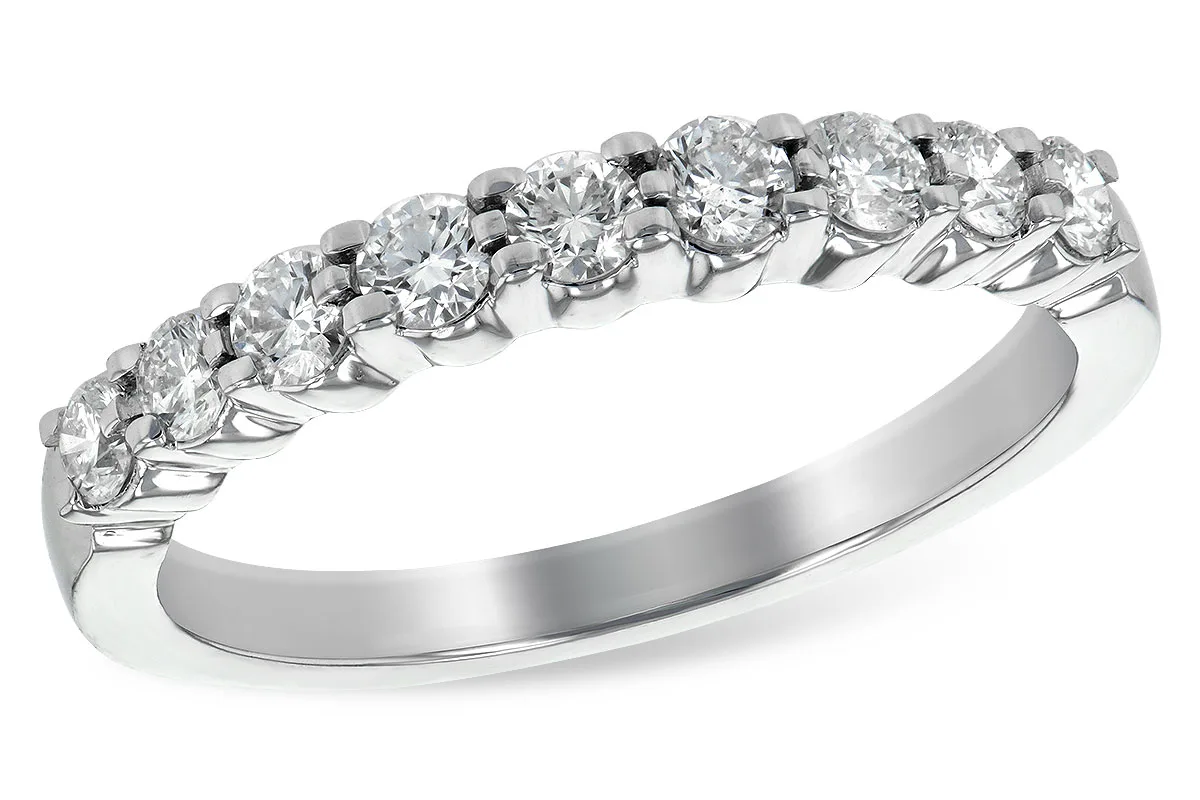Diamond Wedding Band in white gold