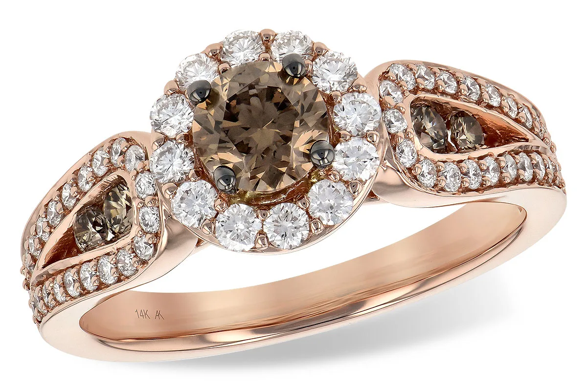 Diamond Ring in rose gold