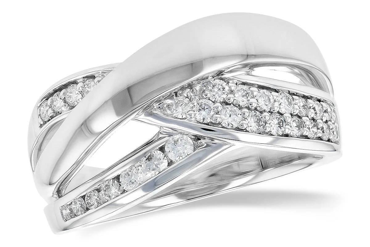 Diamond Wedding Band in white gold