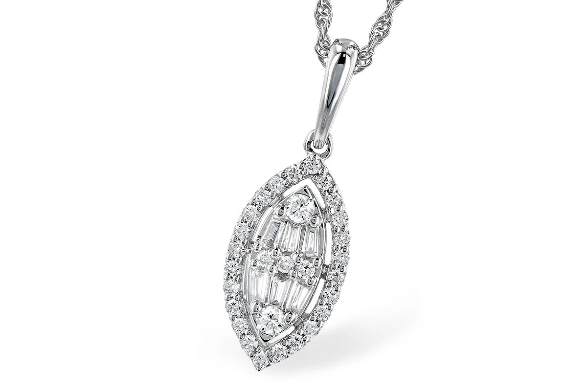 Diamond Necklace in white gold