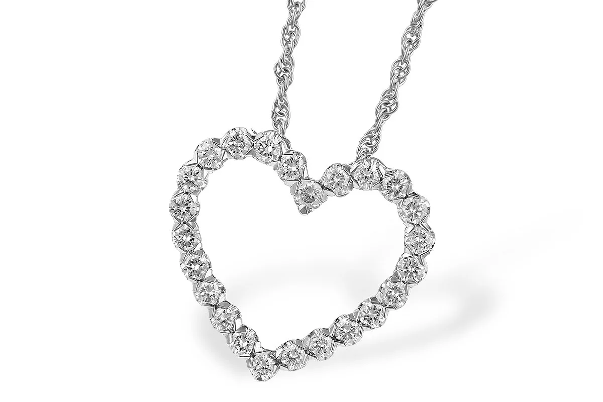 Diamond Necklace in white gold