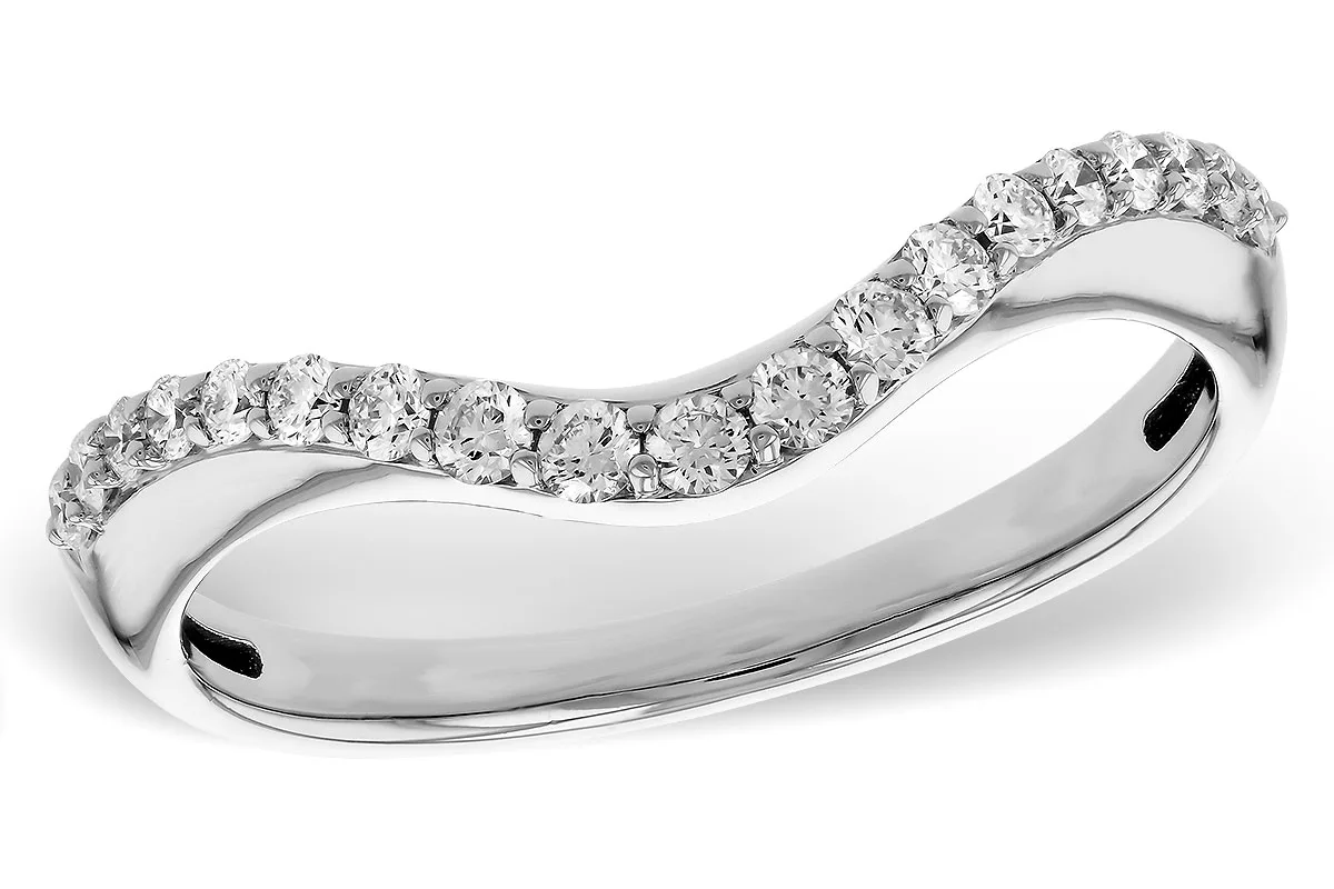 Diamond Ring Enhancer in white gold