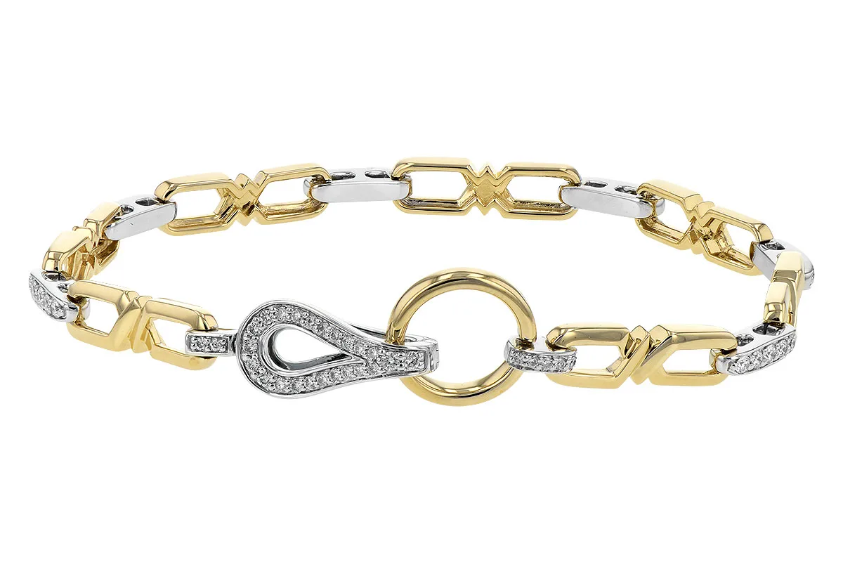 Diamond Bracelet in yellow gold