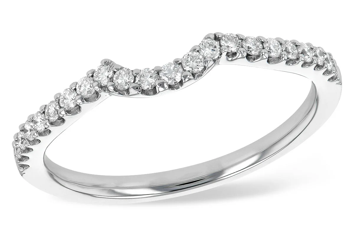 Diamond Wedding Band in white gold
