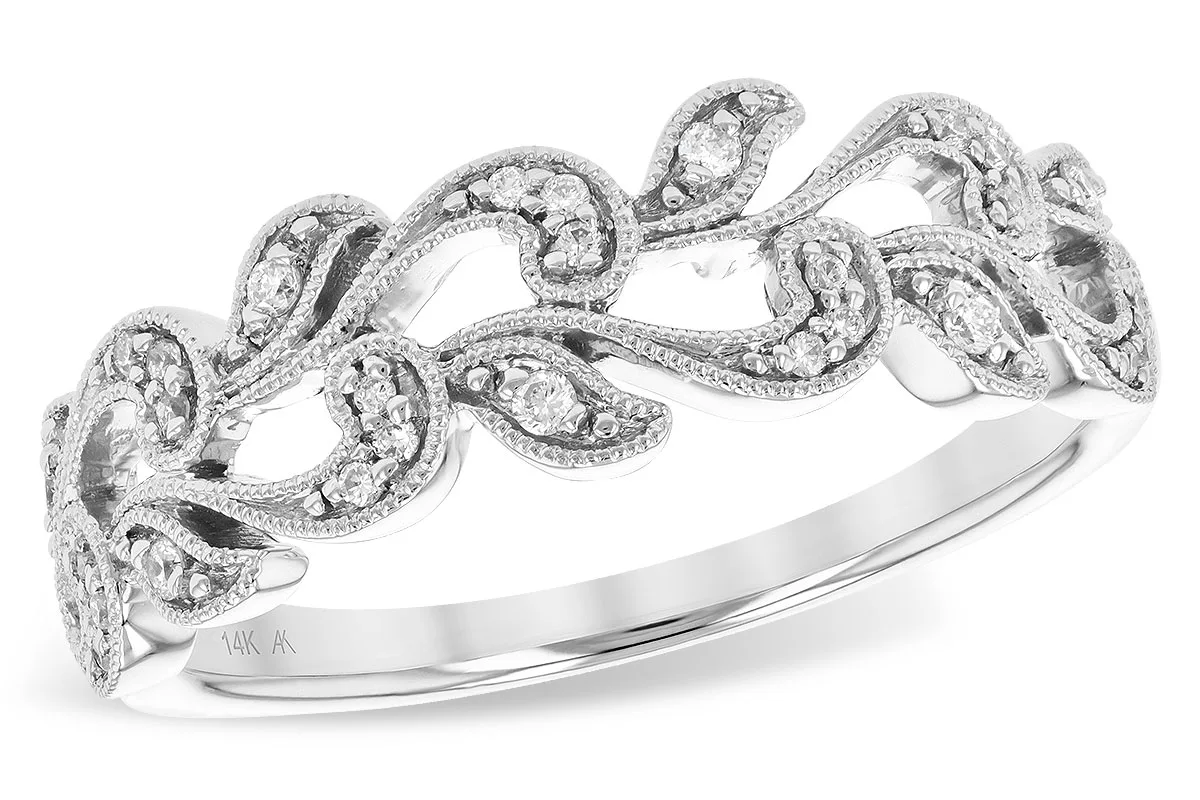 Diamond Wedding Band in white gold