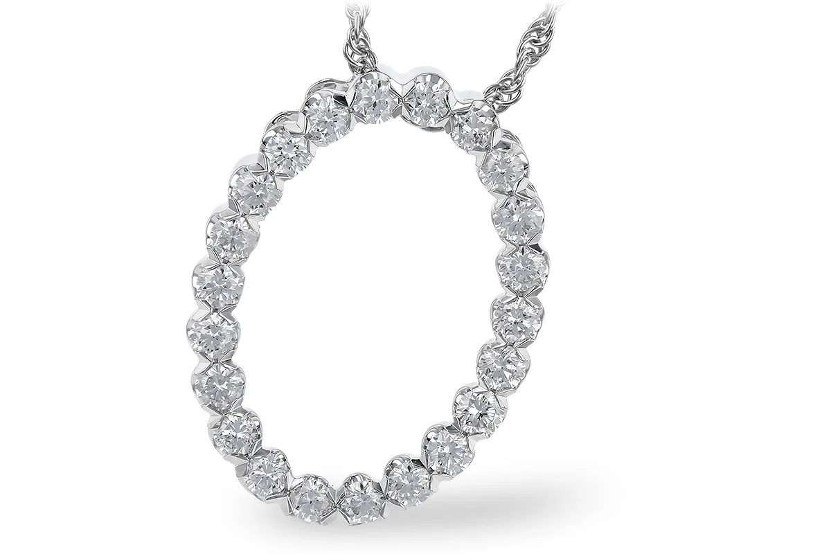 Diamond Necklace in white gold