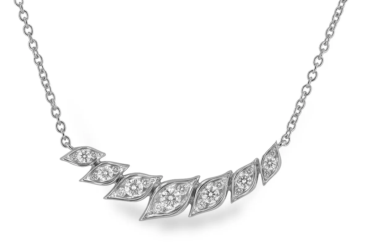 Diamond Necklace in white gold