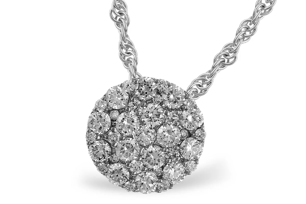 Diamond Necklace in white gold